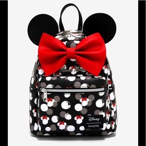 Loungefly Disney Minnie Mouse white head…